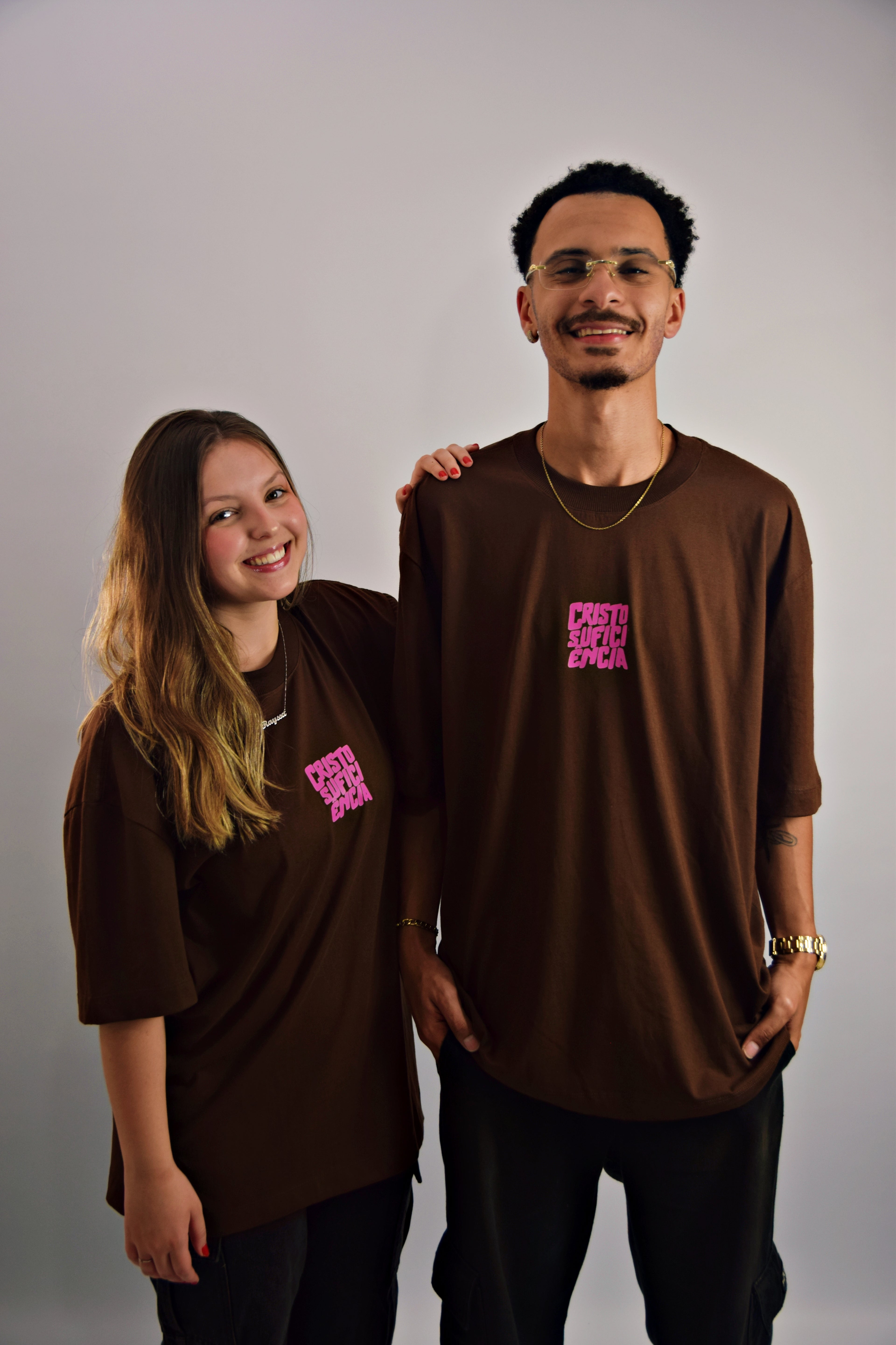 CAMISETA SENHOR É MEU PASTOR OVERSIZED STREET