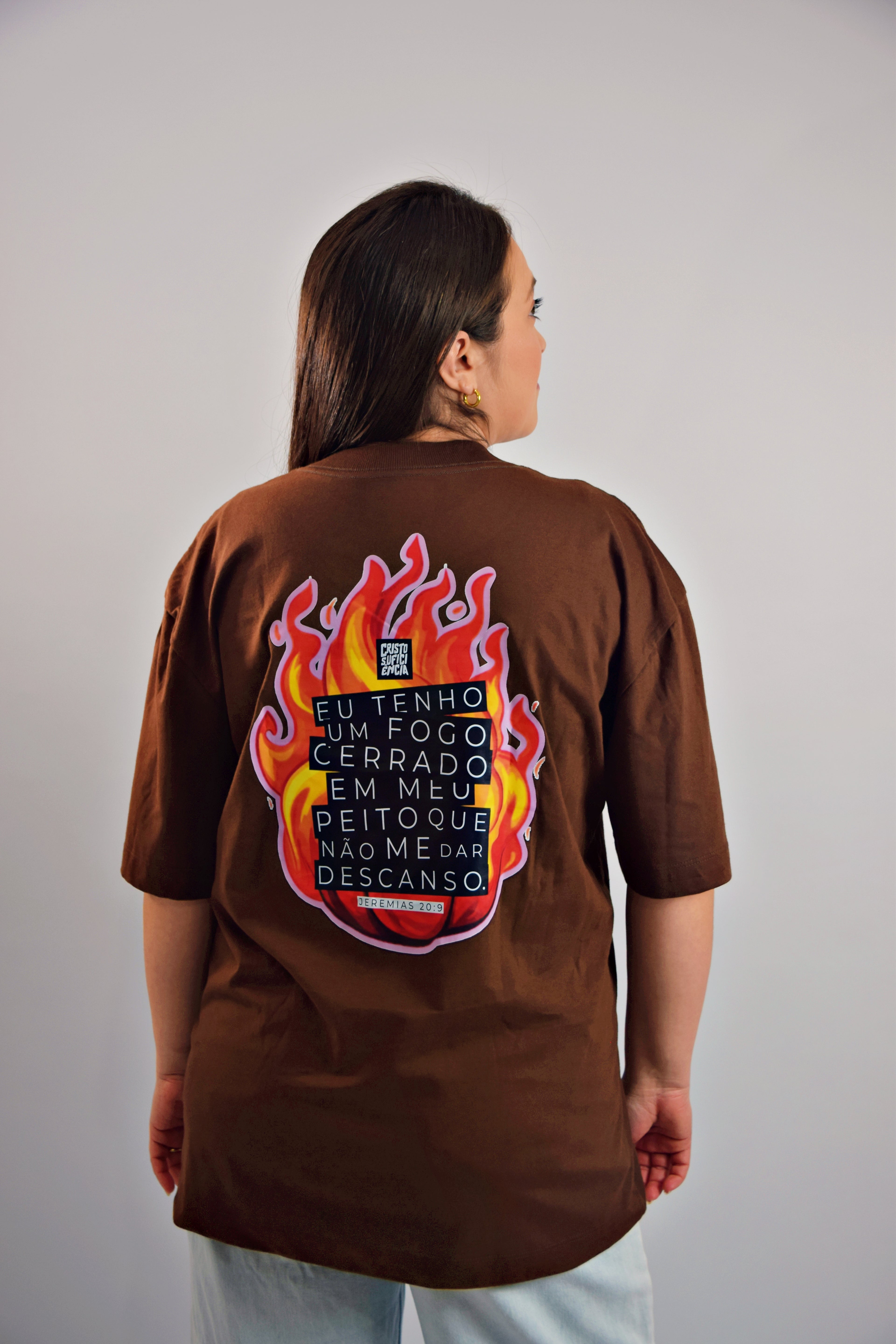 CAMISETA FOGO CERRADO OVERSIZED STREET