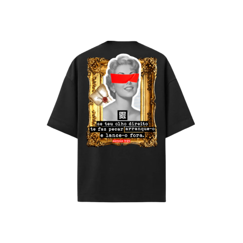 CAMISA OLHO DIREITO OVERSIZED STREET