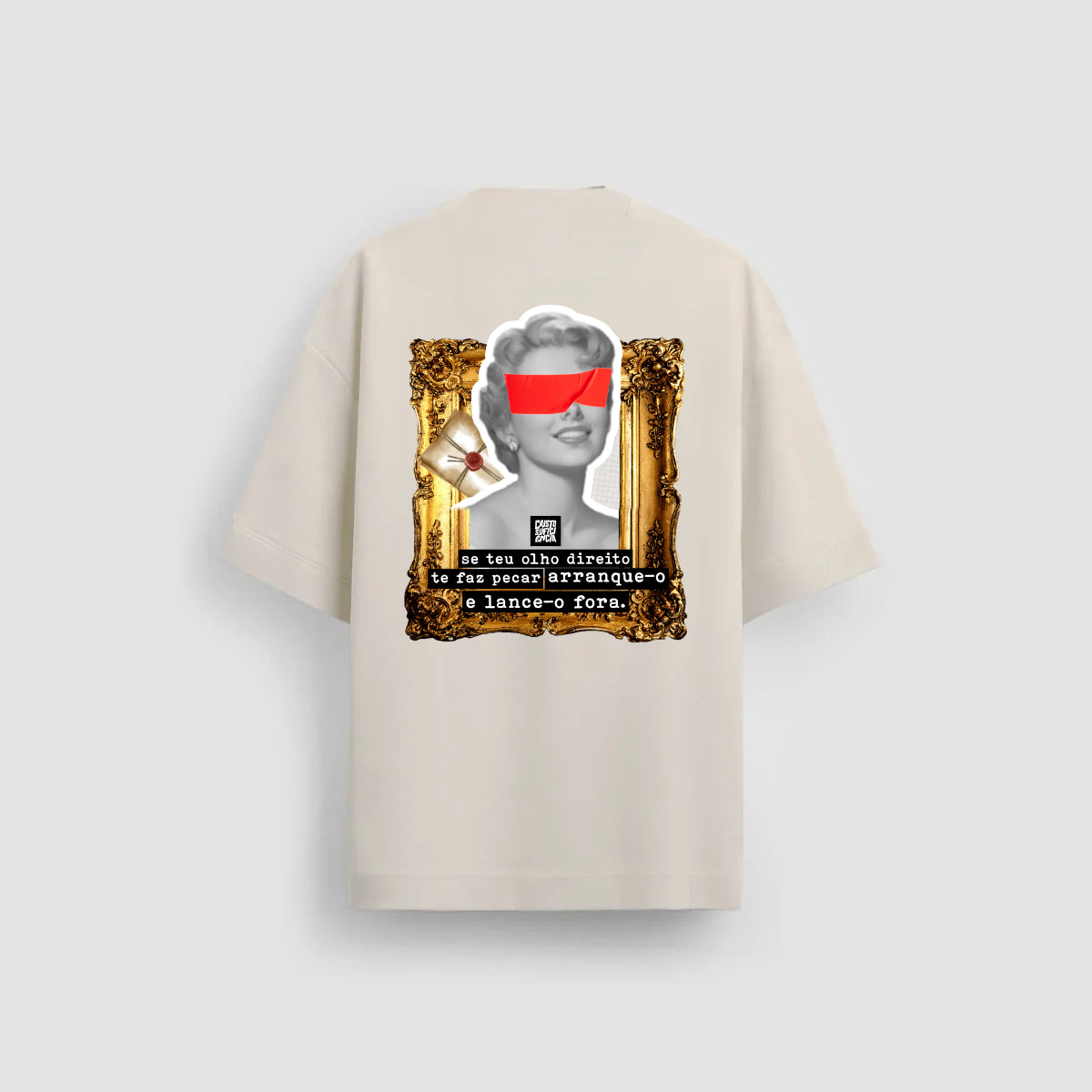 CAMISA OLHO DIREITO OVERSIZED STREET